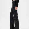 Low Rise Recycled Vegan Leather Long & Lean Pants