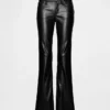 Low Rise Recycled Vegan Leather Long & Lean Pants