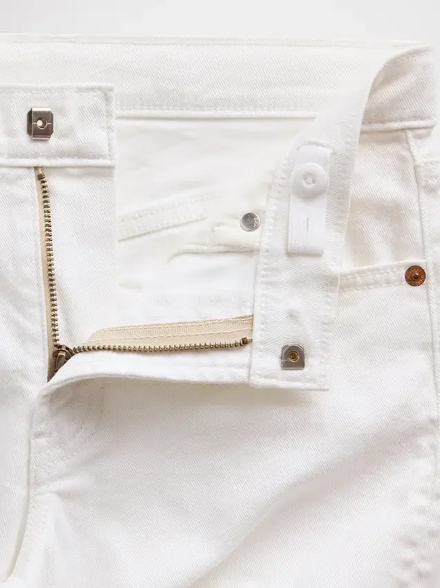 Low Rise Stride Wide-Leg Jeans