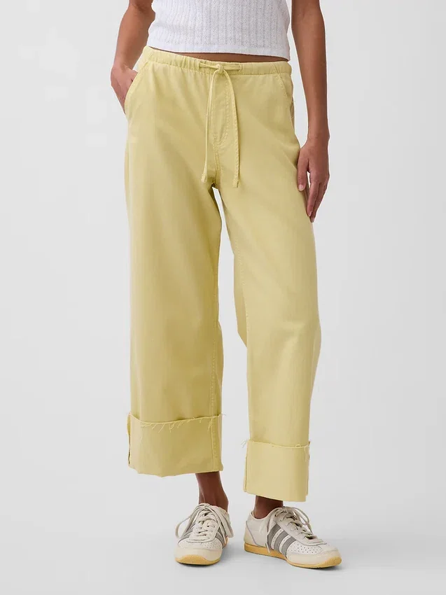 Low Rise Ultrasoft '90S Loose Easy Crop Jeans