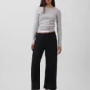 Low Rise Ultrasoft Easy '90S Loose Crop Jeans