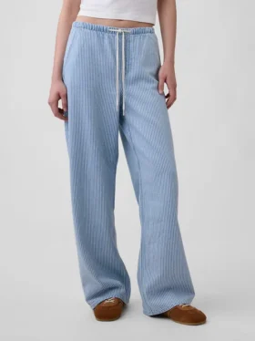 Low Rise Ultrasoft Easy ’90S Loose Stripe Jeans