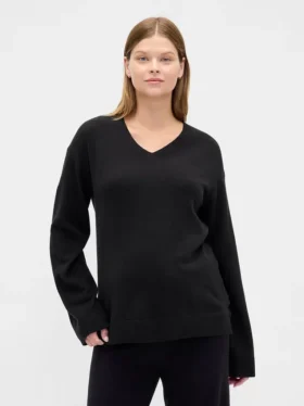 Maternity Cashsoft V-Neck Sweater