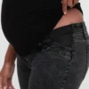 Maternity Inset Panel Skinny Jeans