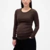 Maternity Modern Crewneck T-Shirt