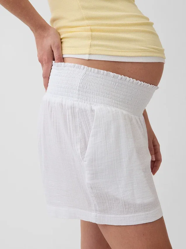 Maternity Under Belly Easy Shorts