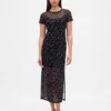 Mesh Maxi Dress