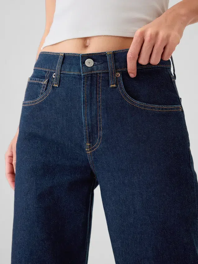 Mid Rise '90S Loose Jeans
