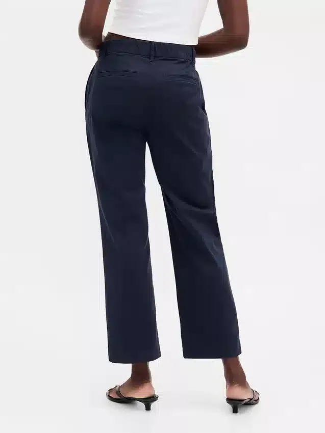 Mid Rise Khakis