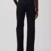 Mid Rise Relaxed Straight Jeans