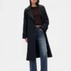 Mid Rise Rigid Relaxed Flare Jeans