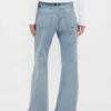 Mid Rise Rigid Relaxed Flare Jeans