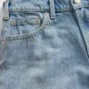Mid Rise Rigid Relaxed Flare Jeans