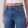 Mid Rise Slim Barrel Jeans