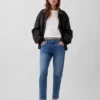 Mid Rise Slim Taper Jeans