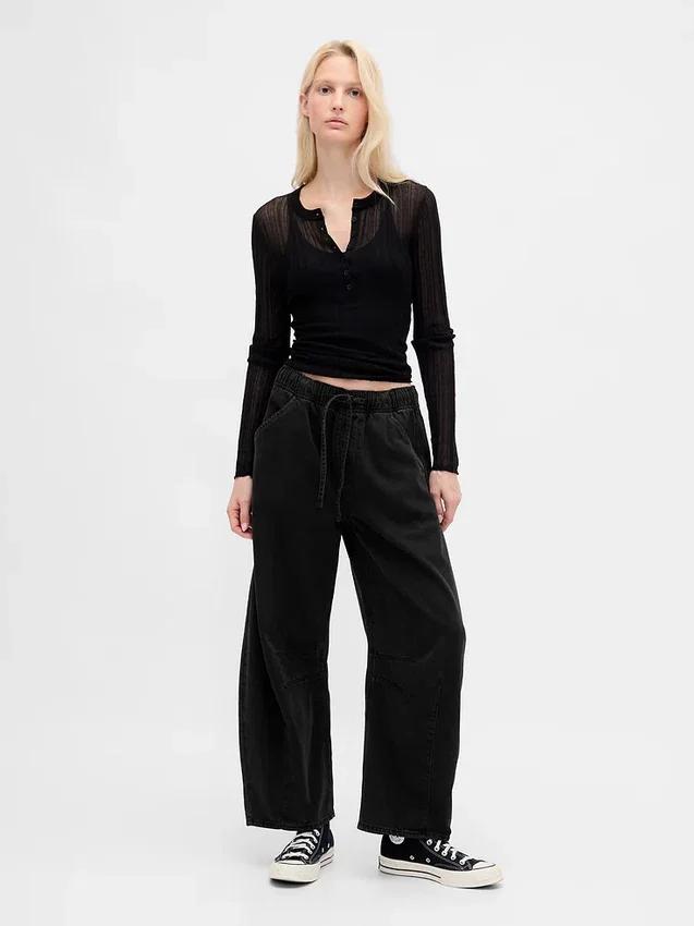 Mid Rise Ultrasoft Easy Horseshoe Jeans
