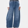 Mid Rise Ultrasoft Easy Horseshoe Jeans