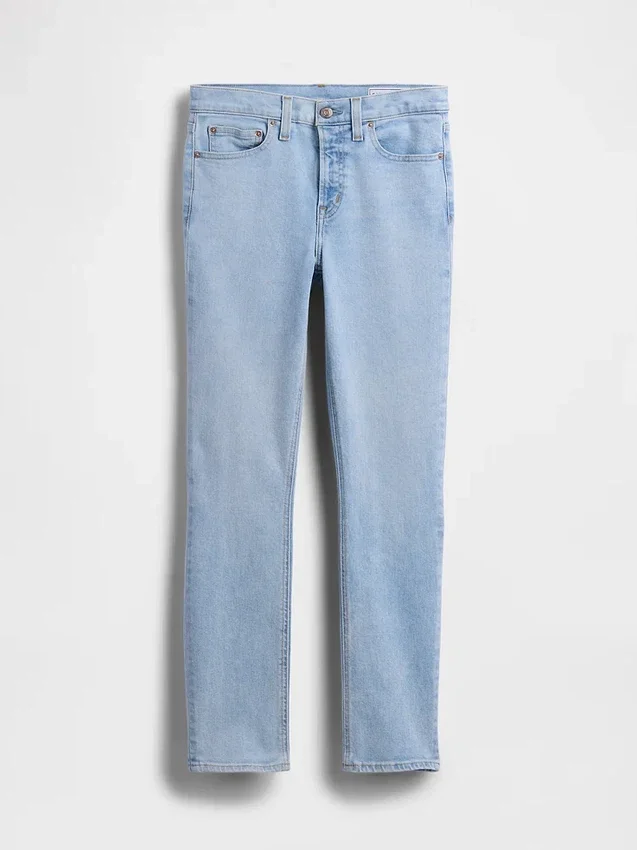 Mid Rise Vintage Slim Jeans