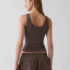 Mini Rib Lace-Trim Pj Tank Top