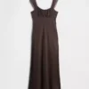Mixed Media Maxi Dress