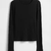 Modern Compact Rib Crop T-Shirt
