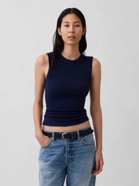 Modern Crewneck Tank Top