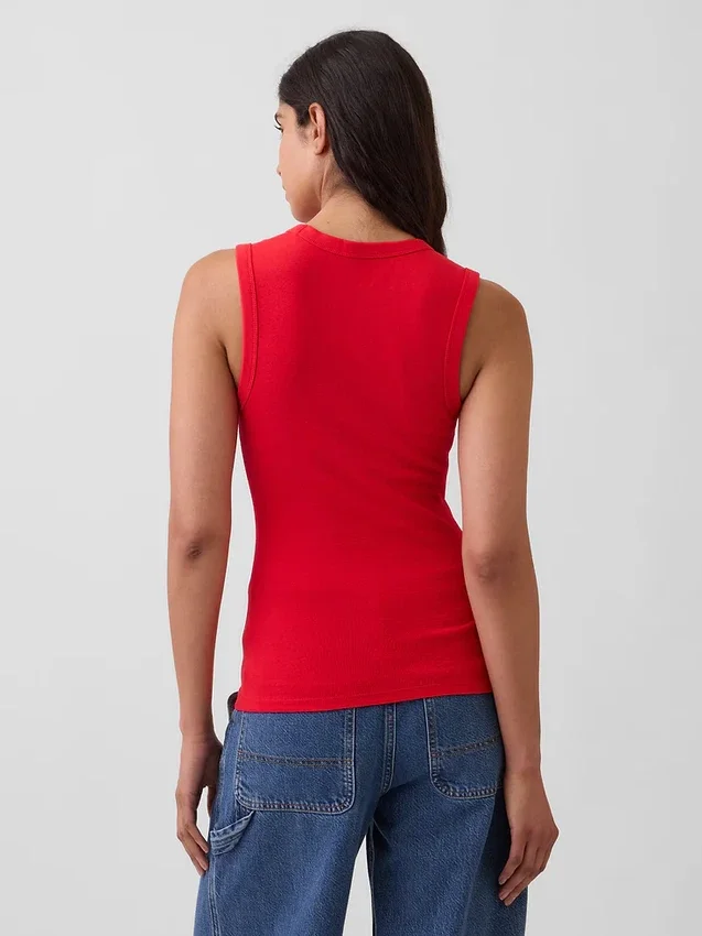 Modern Crewneck Tank Top