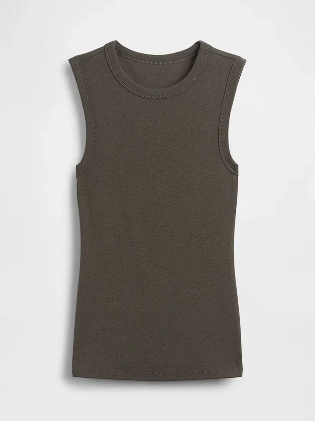 Modern Crewneck Tank Top