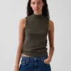Modern Mockneck Tank Top