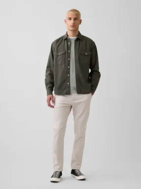 Modern Slim Khakis