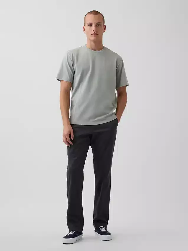 Modern Straight Khakis