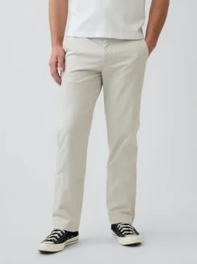 Modern Straight Khakis