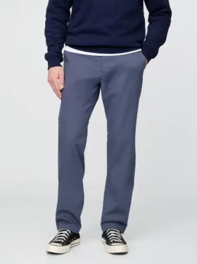 Modern Straight Khakis