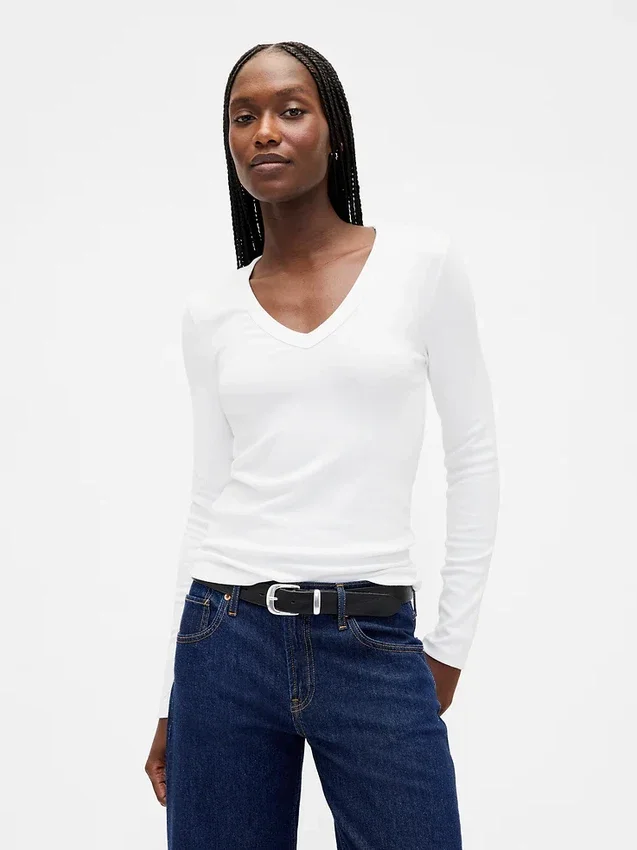 Modern V-Neck T-Shirt