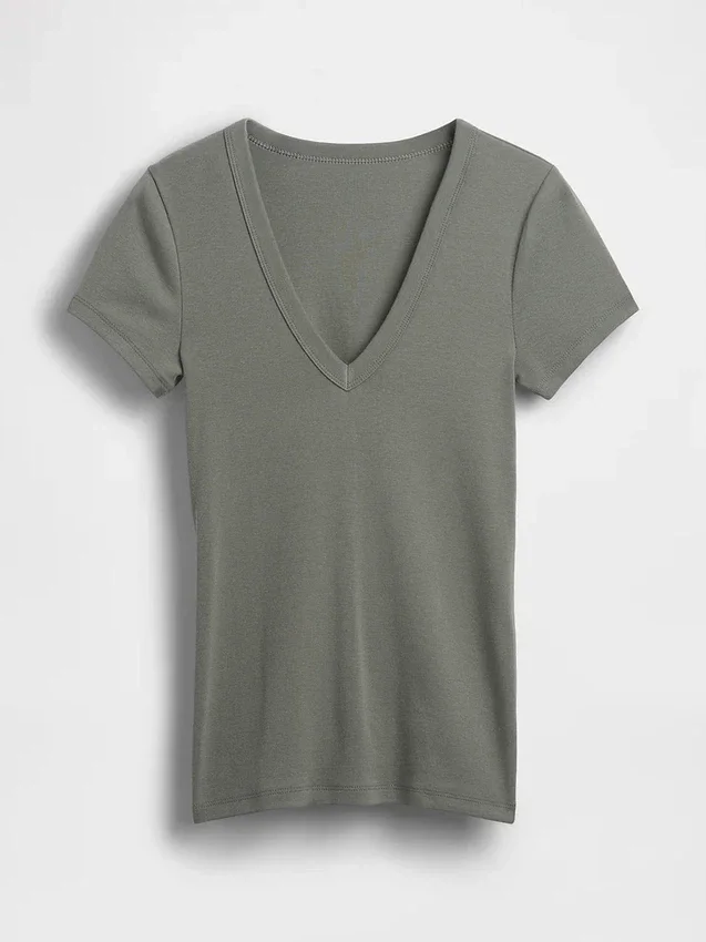 Modern V-Neck T-Shirt