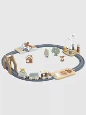 Multi-Activity Railway Set Toddler Toy