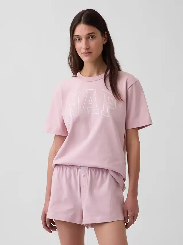 Nap Logo Oversized Pj T-Shirt