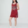 Nba Miami Heat Recycled Jersey Mini Dress