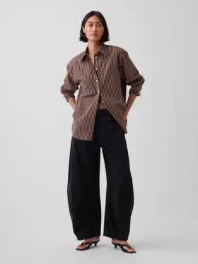 Organic Cotton Poplin Big Shirt