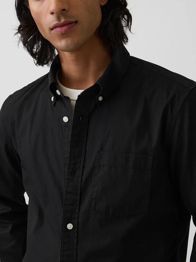 Organic Cotton Poplin Classic Shirt