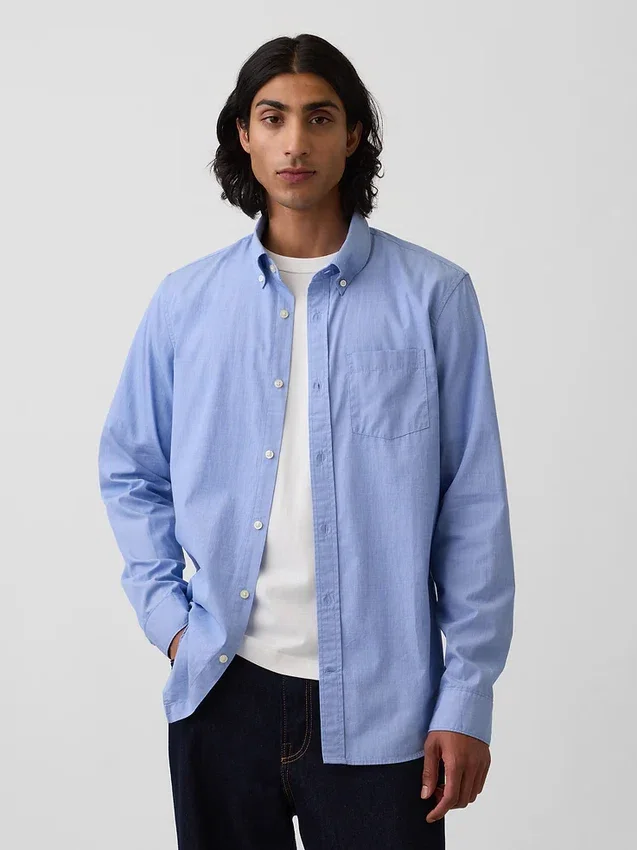 Organic Cotton Poplin Classic Shirt