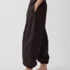 Organic Cotton Poplin Easy Baggy Joggers