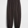 Organic Cotton Poplin Easy Baggy Joggers