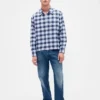 Organic Cotton Relaxed Flannel Shirt