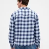 Organic Cotton Relaxed Flannel Shirt