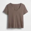 Organic Cotton Vintagesoft V-Neck T-Shirt