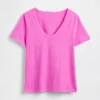 Organic Cotton Vintagesoft V-Neck T-Shirt