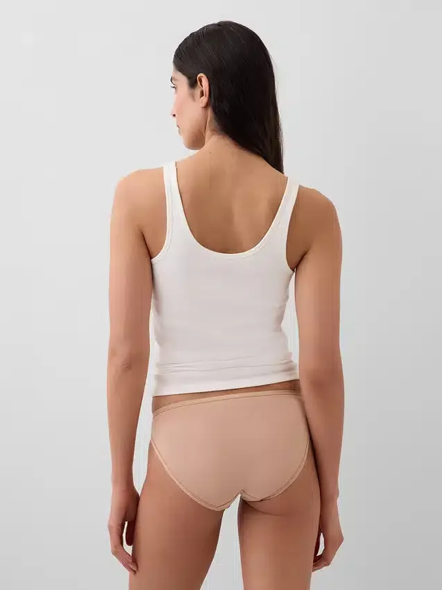 Organic Stretch Cotton Bikini Brief (3-Pack)