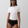 Organic Stretch Cotton High Rise Bikini
