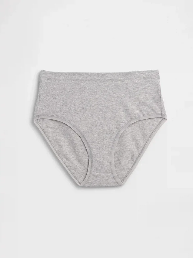 Organic Stretch Cotton High Rise Bikini